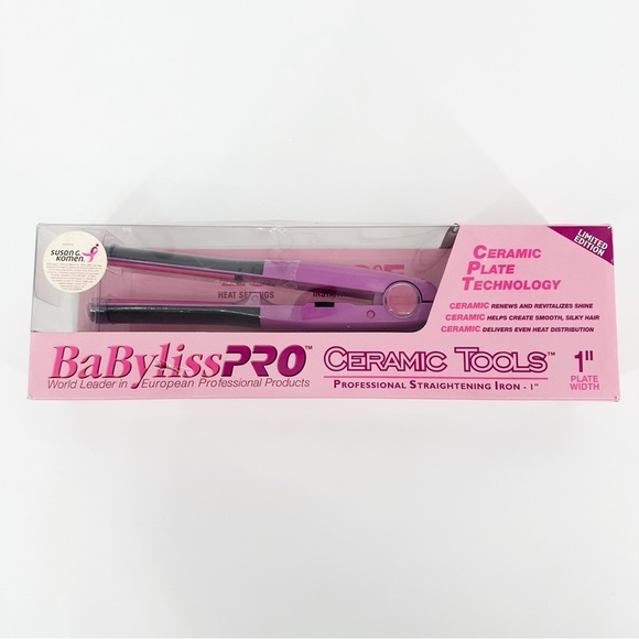 BaByliss Pro One Inch Plate Limited Edition - Picture 1 of 5